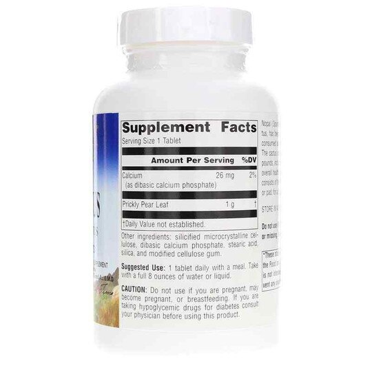 Nopal Cactus 1000 Mg Full Spectrum, PLH